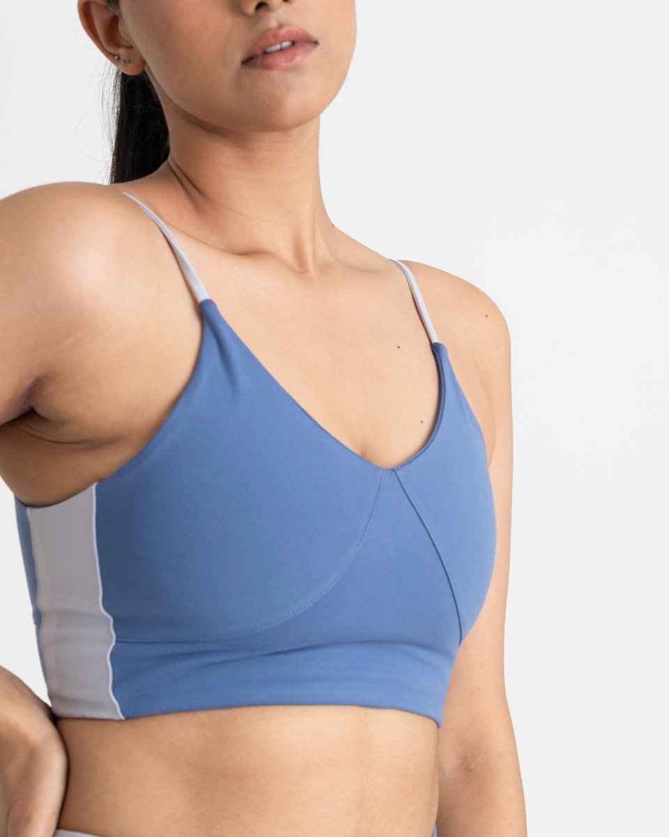 Epic Pop V-Neck Sports Bra