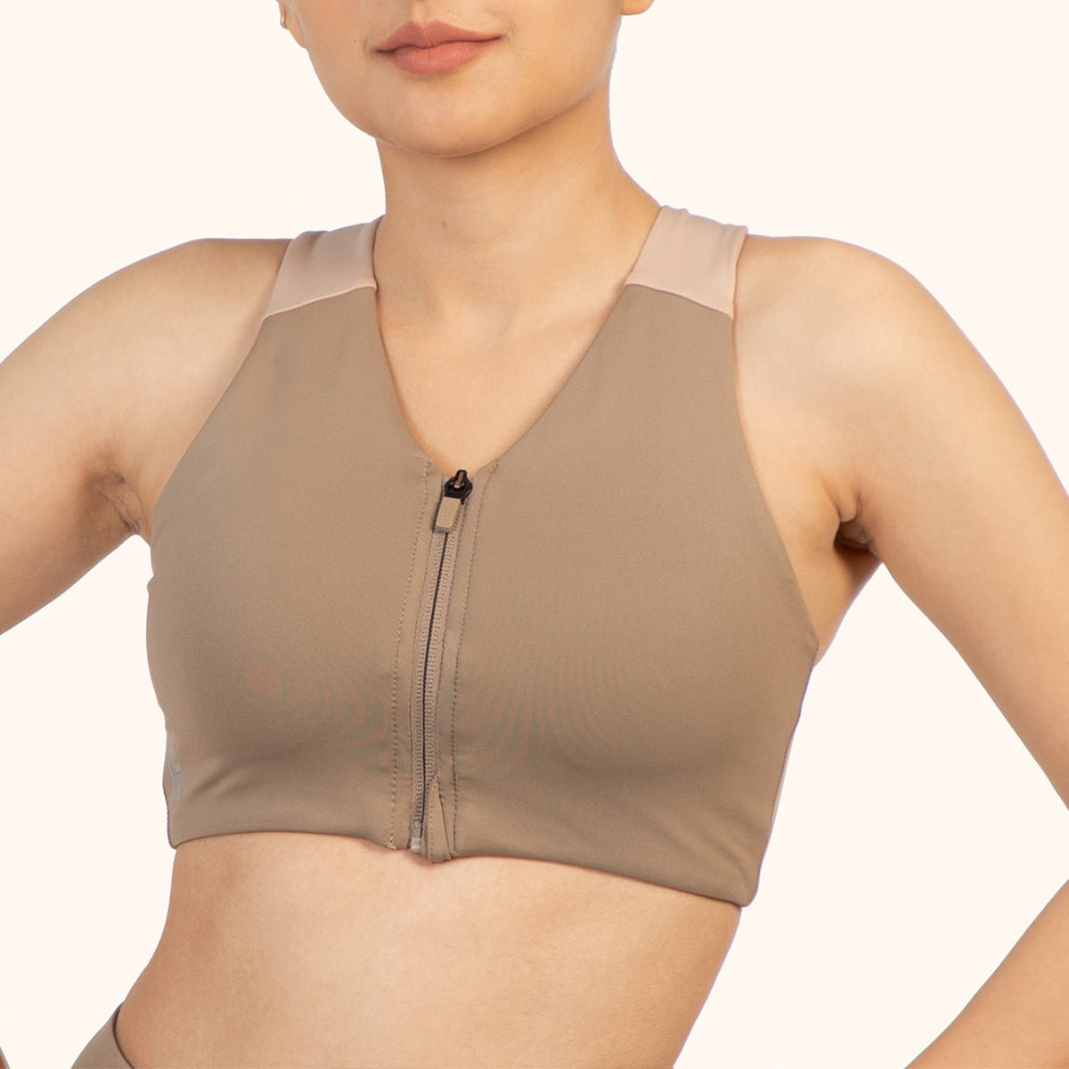 OG Front Zipper Sports Bra and Og Legging Co-ord Set