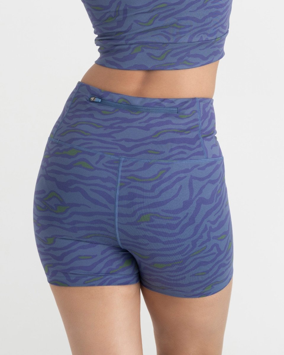 Safari Chic Shorts and 2-in-1 Crop Top Co-ord Set