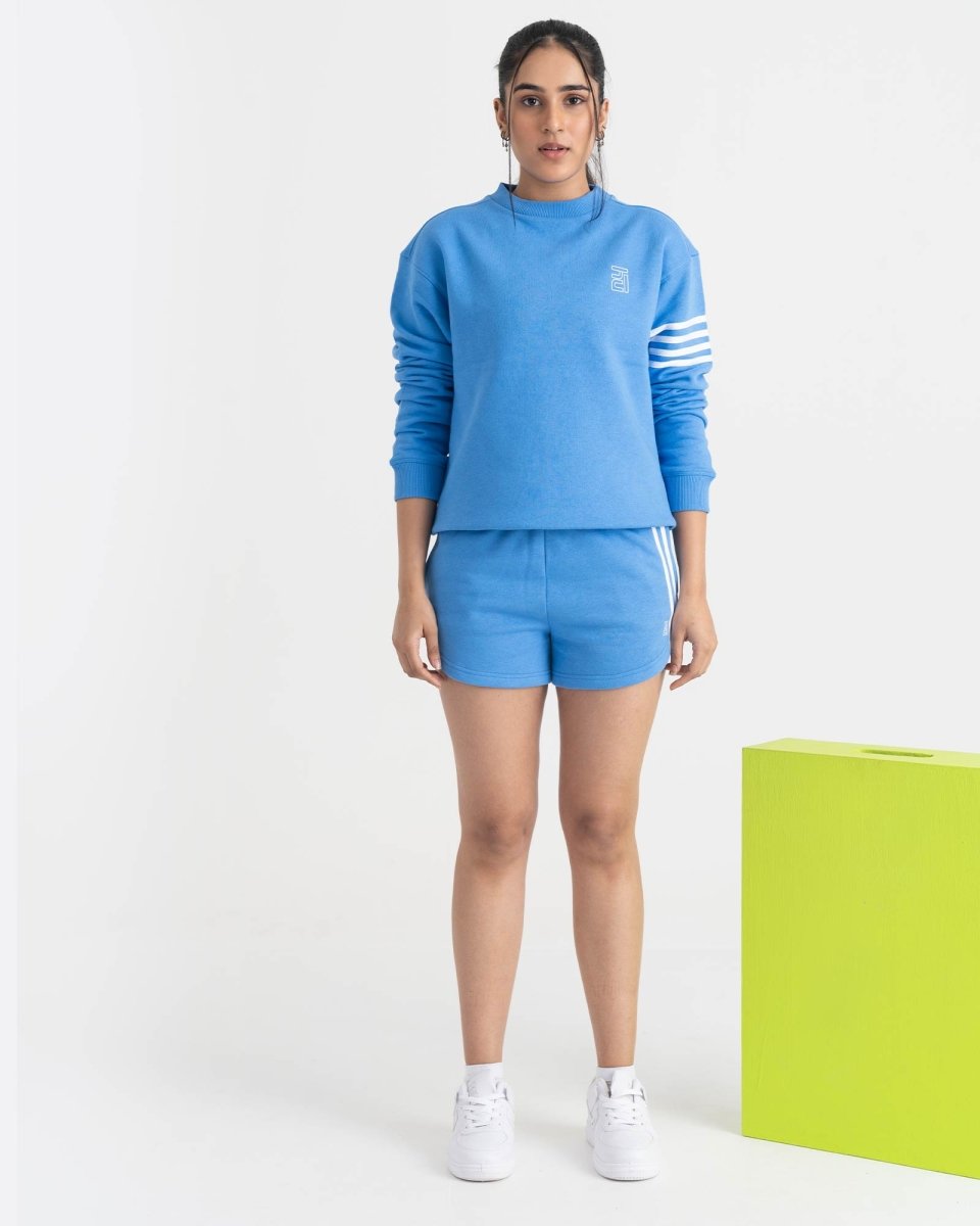 Supreme Chill Sweatshirt and Shorts Co-ord Set