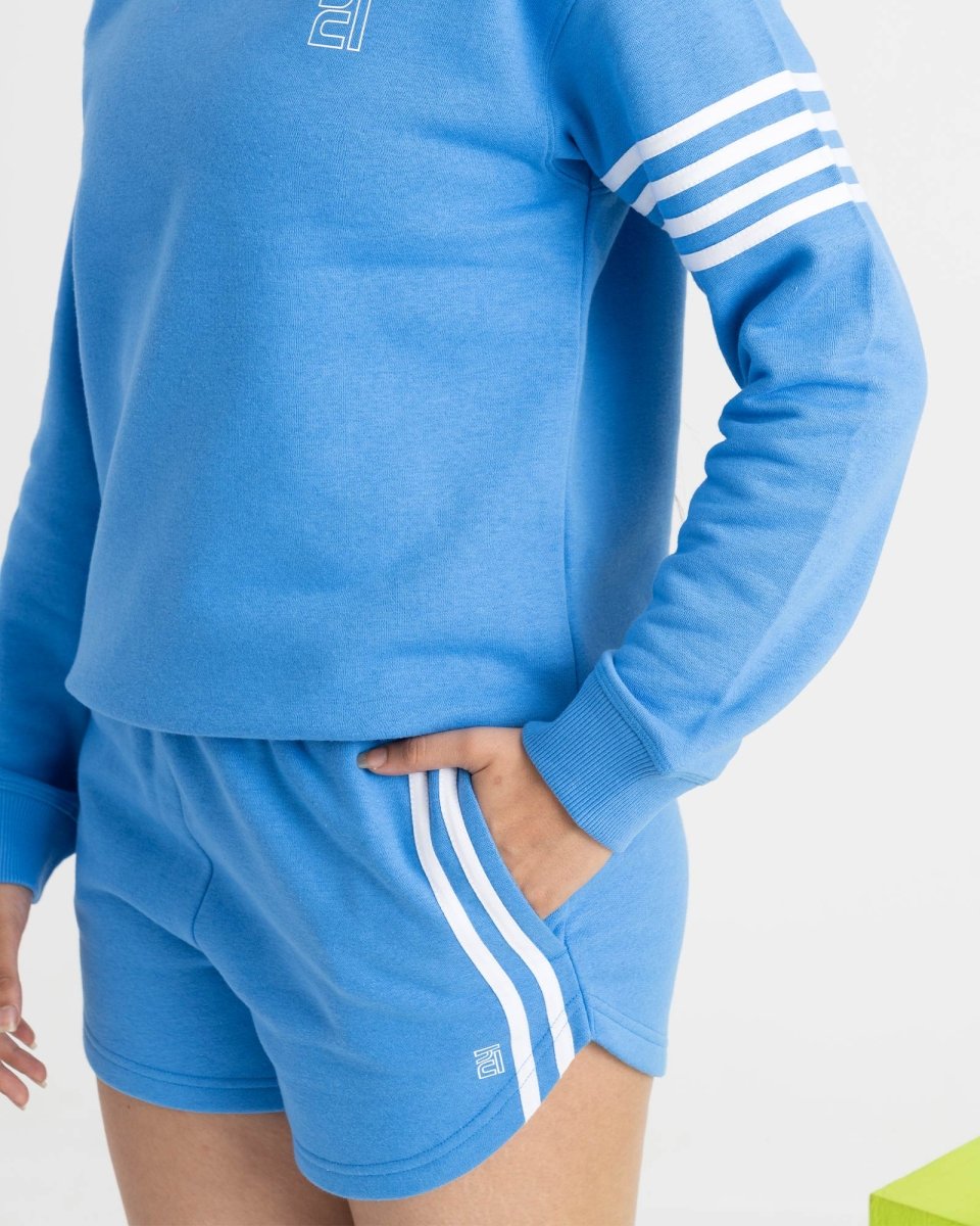 Supreme Chill Sweatshirt and Shorts Co-ord Set