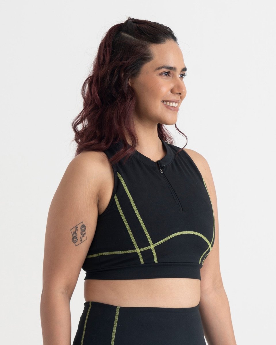 Yin Yang 2-in-1 Crop Top