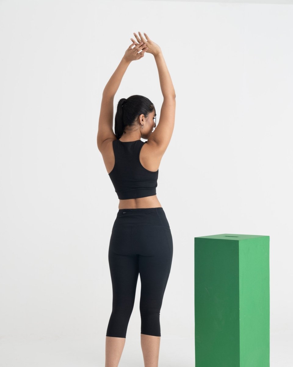 Zen Capris and 2-in-1 Crop Top Co-ord Set