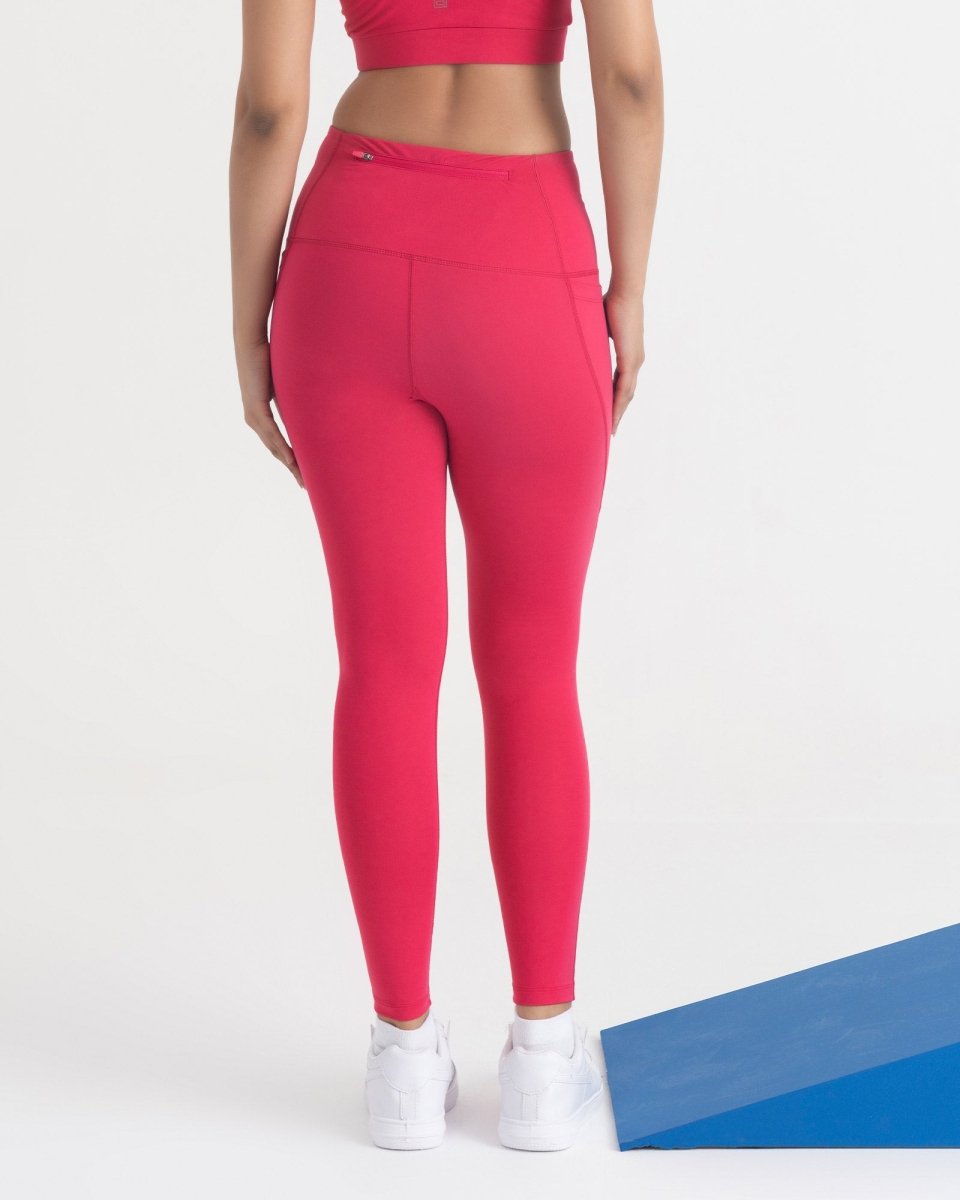 Zen Ankle Length Leggings and Round Neck Sports Bra Co-ord Set