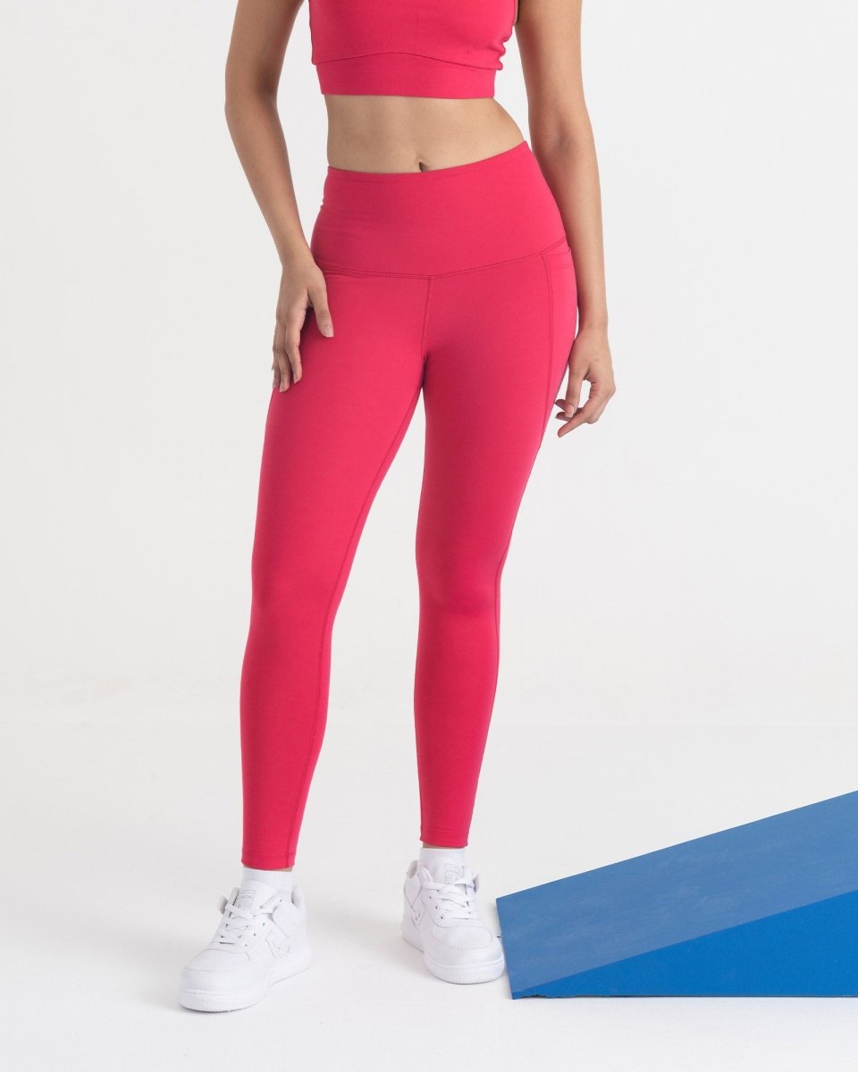 Zen Ankle Length Leggings and Round Neck Sports Bra Co-ord Set