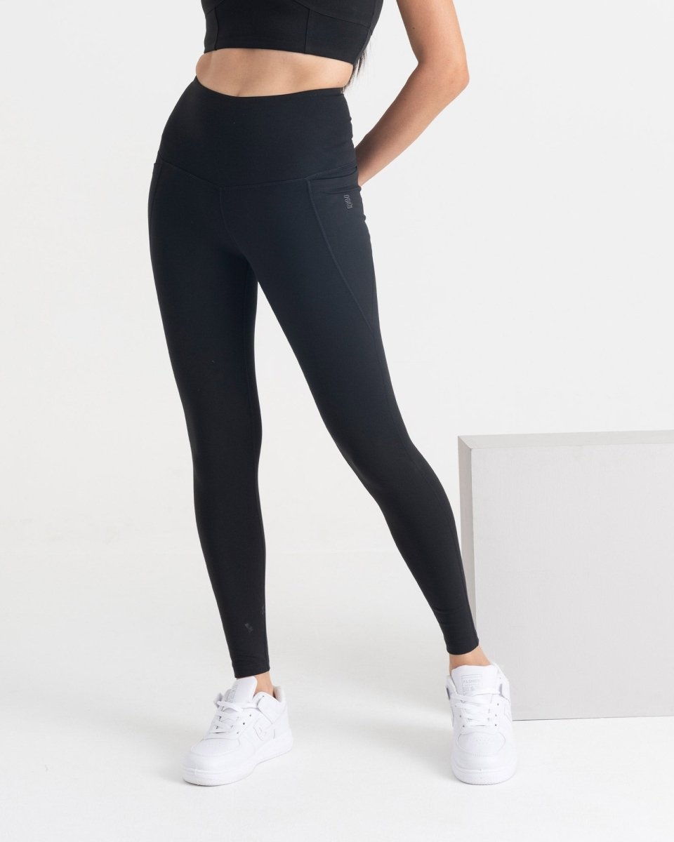 Zen Ankle Length Leggings and Padded V Neck Sports Bra Co-ord Set