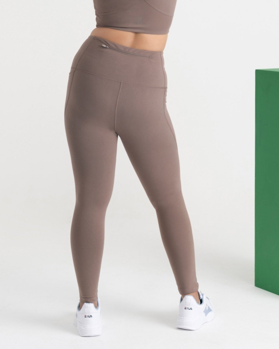 Zen Ankle Length Leggings and Padded V Neck Sports Bra Co-ord Set
