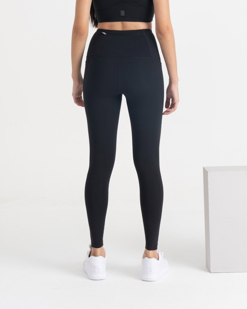 Zen Ankle Length Leggings and Padded V Neck Sports Bra Co-ord Set