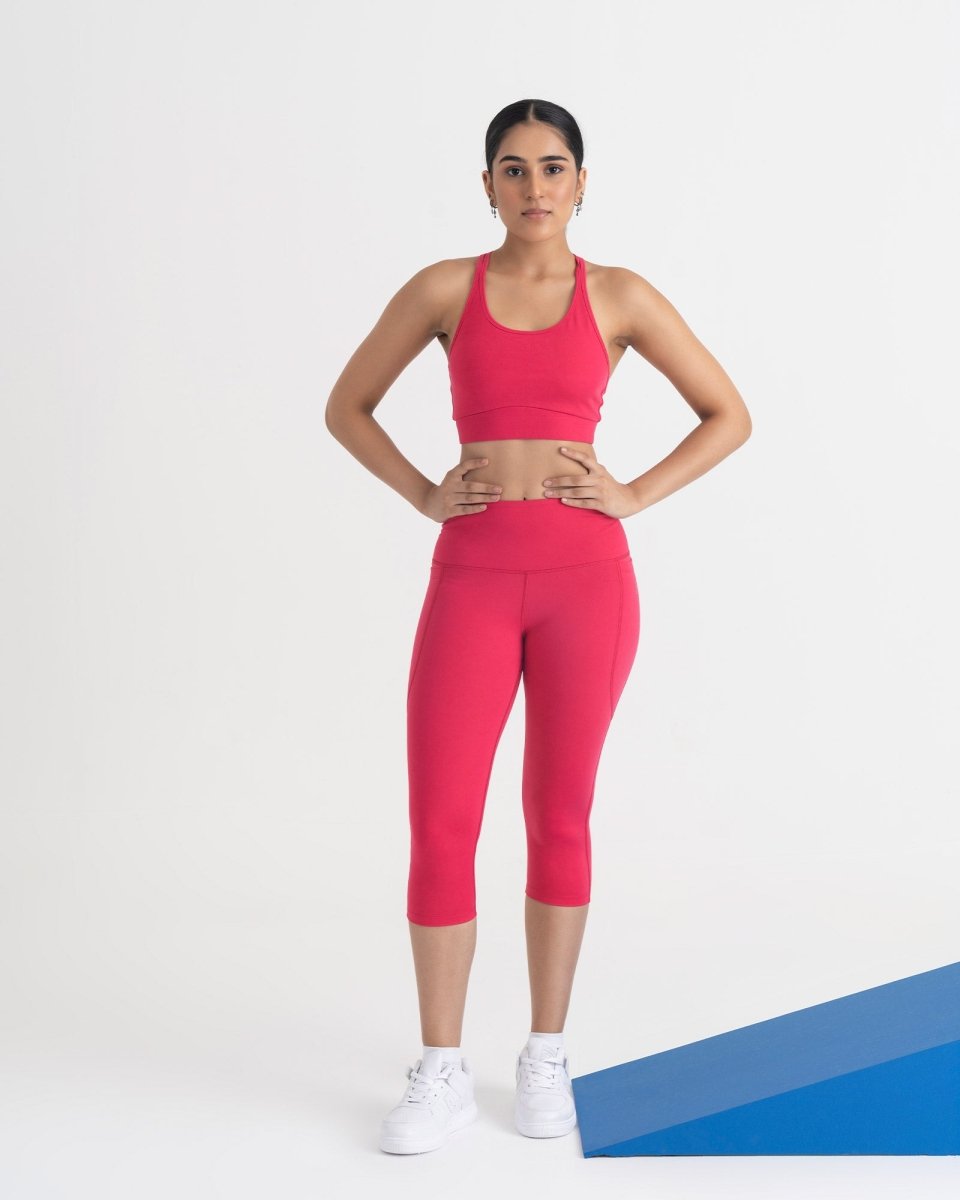 Zen Padded Sports Bra - Round Neck