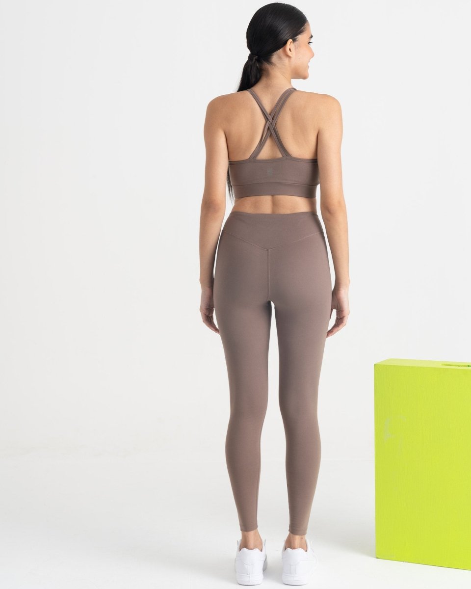 Zen Padded Sports Bra - Round Neck
