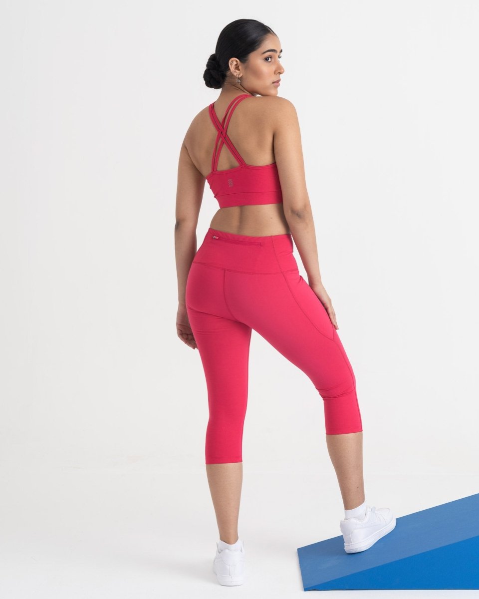 Zen Padded Sports Bra - Round Neck