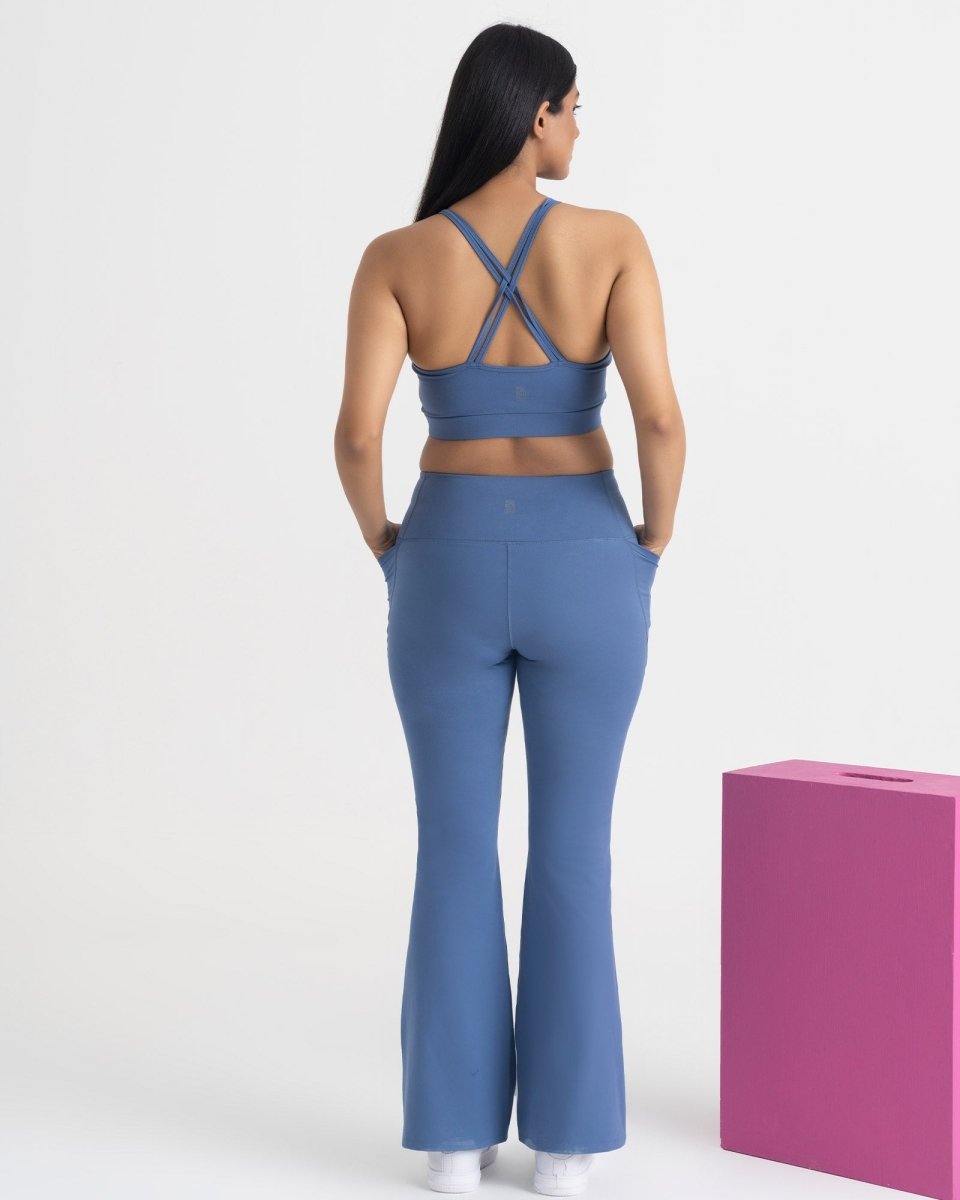 Zen Padded Sports Bra - Round Neck
