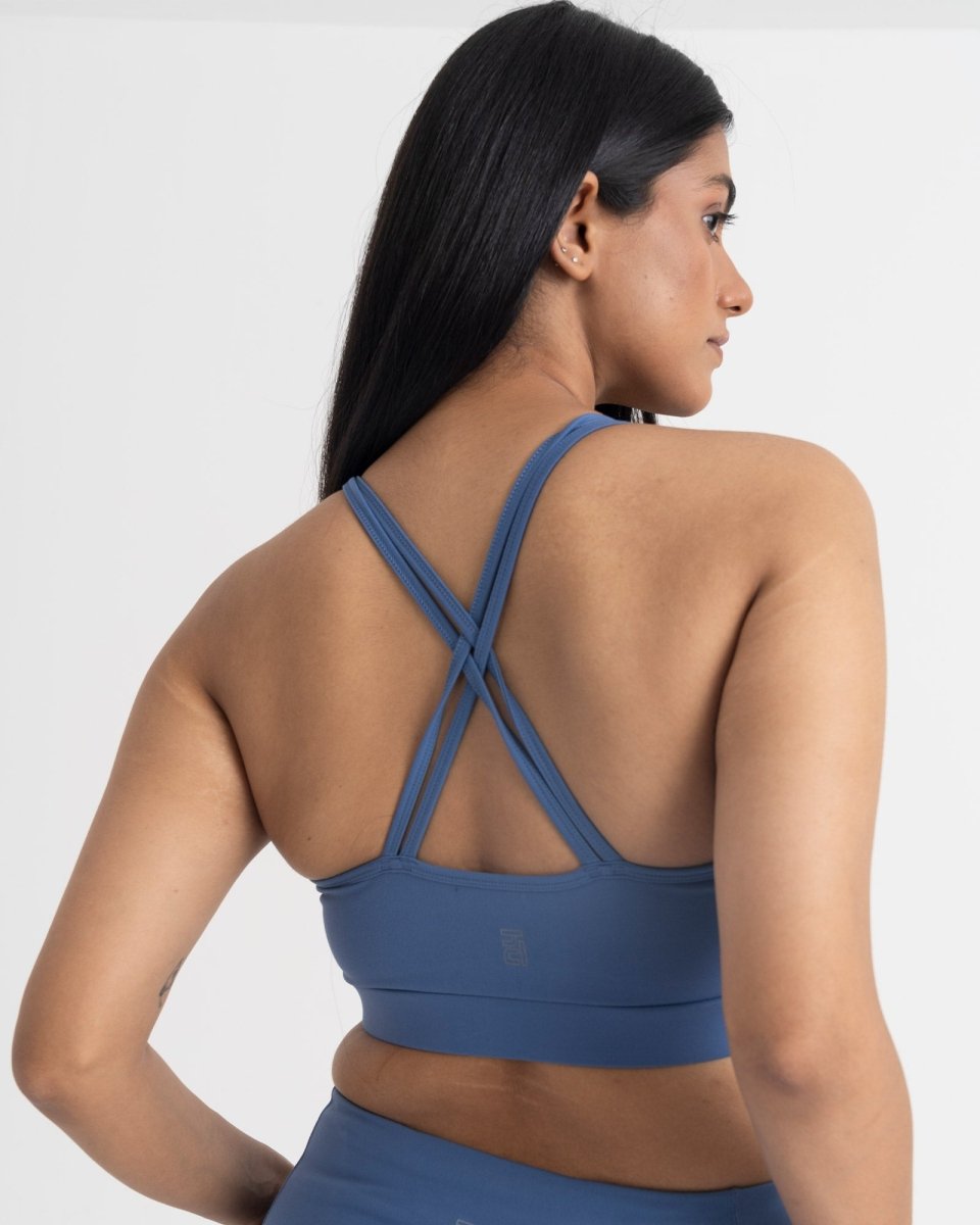 Zen Padded Sports Bra - Round Neck