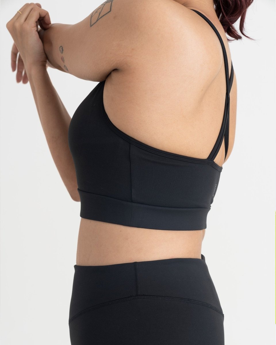 Zen Padded Sports Bra - Round Neck