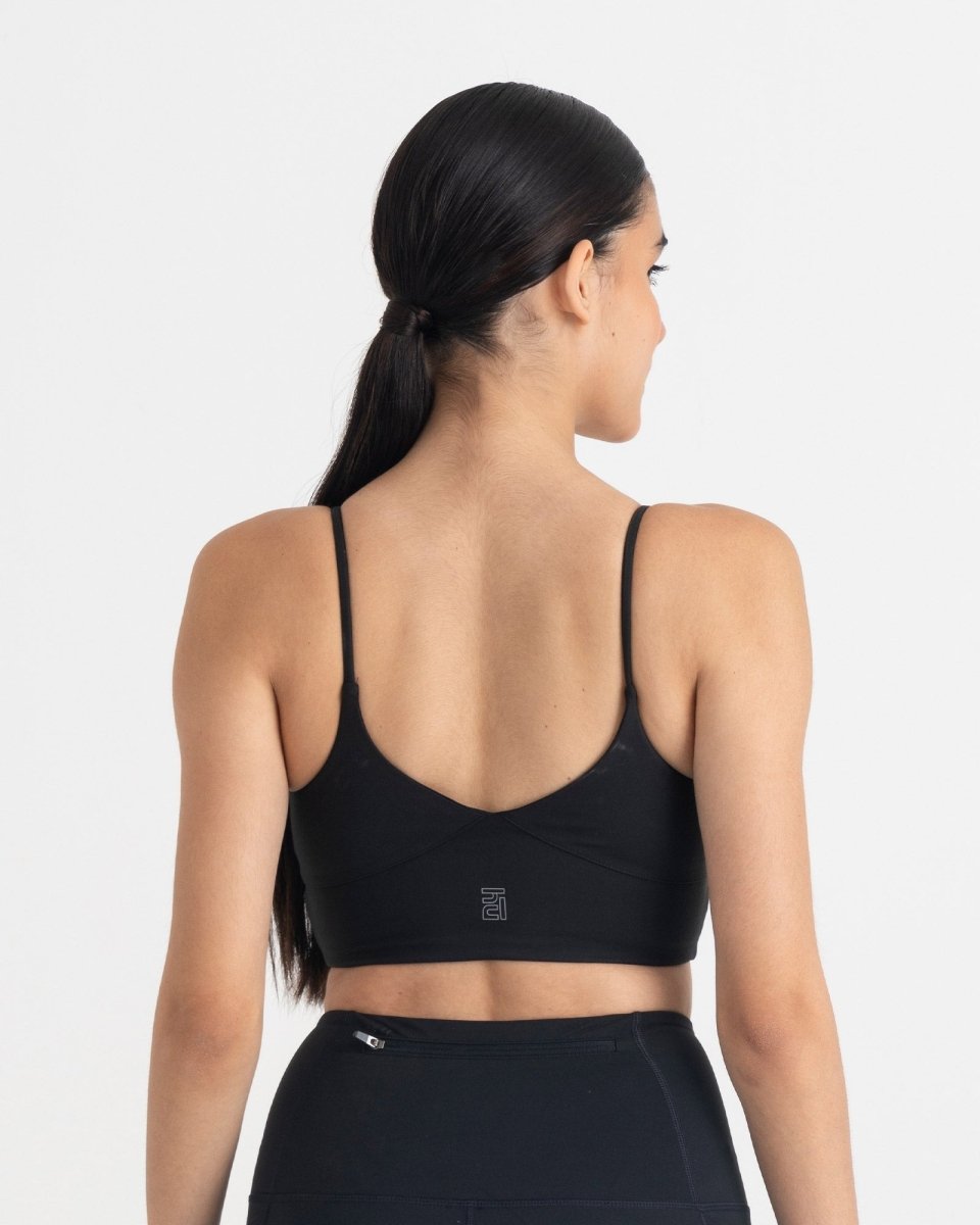 Zen Padded Sports Bra - V Neck
