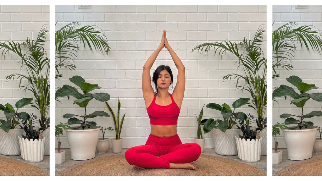women yoga pose 
