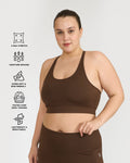 Zen Padded Sports Bra - Round Neck