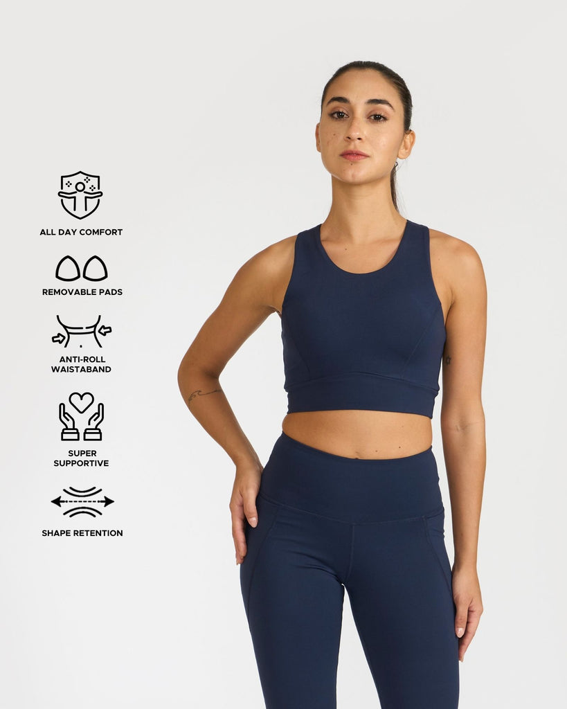 Hunnit Zen 2-in-1 Crop Top Zen 2-in-1 Crop Top