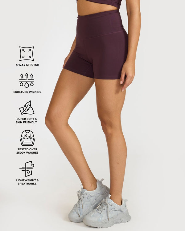Zen Shorts & Front Wrap crop top Co-ord Set