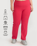 Zen Straight Fit Pants & Tank Top In-Built Sports Bra Co-ord Set