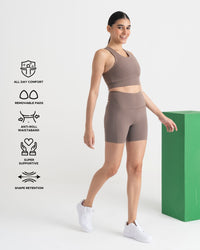 Zen 2-in-1 Crop Top