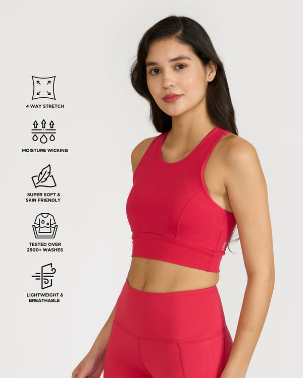 Zen 2-in-1 Crop Top