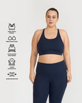 Zen Padded Sports Bra - Round Neck