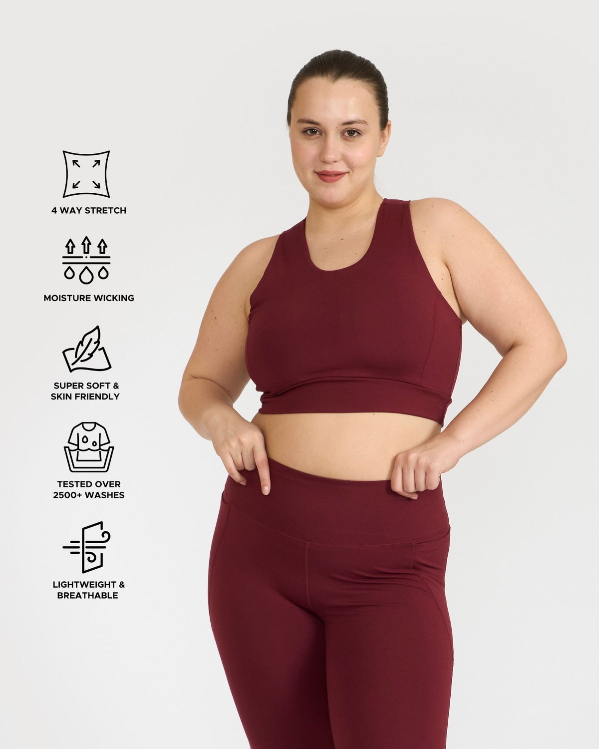 Zen 2-in-1 Crop Top