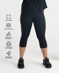 Yin Yang 3/4th Leggings and Tank Top Co-ord Set