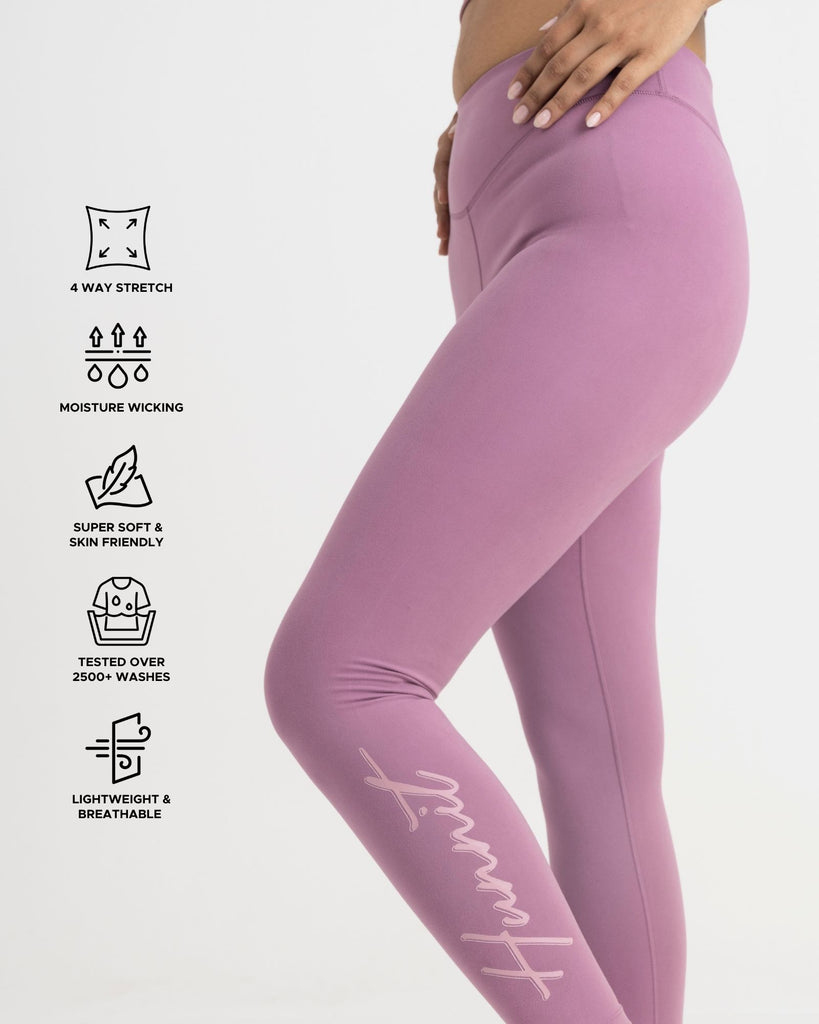 Hunnit Zen Seamless Leggings and 2-in-1 Crop Top Co-ord Set Zen Seamless Leggings and 2-in-1 Crop Top Co-ord Set