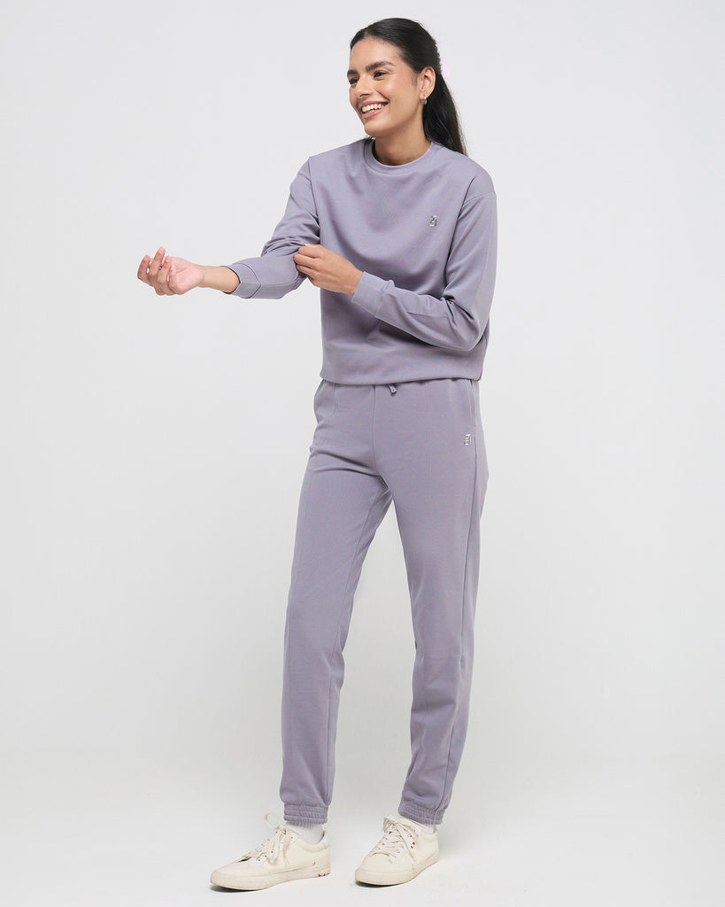 Hunnit Essential CrewNeck Sweatshirt & Joggers co-ord Set Essential CrewNeck Sweatshirt & Joggers co-ord Set