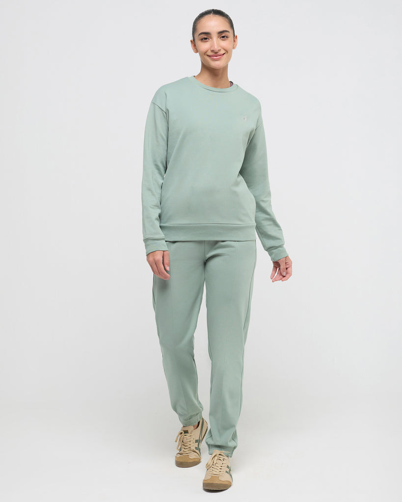 Hunnit Essential CrewNeck Sweatshirt & Joggers co-ord Set Essential CrewNeck Sweatshirt & Joggers co-ord Set