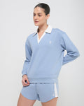 Vintage Polo Neck Sweatshirt