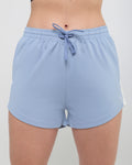 Vintage White Stripe Shorts