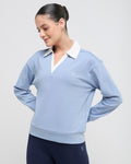 Vintage Polo Neck Sweatshirt