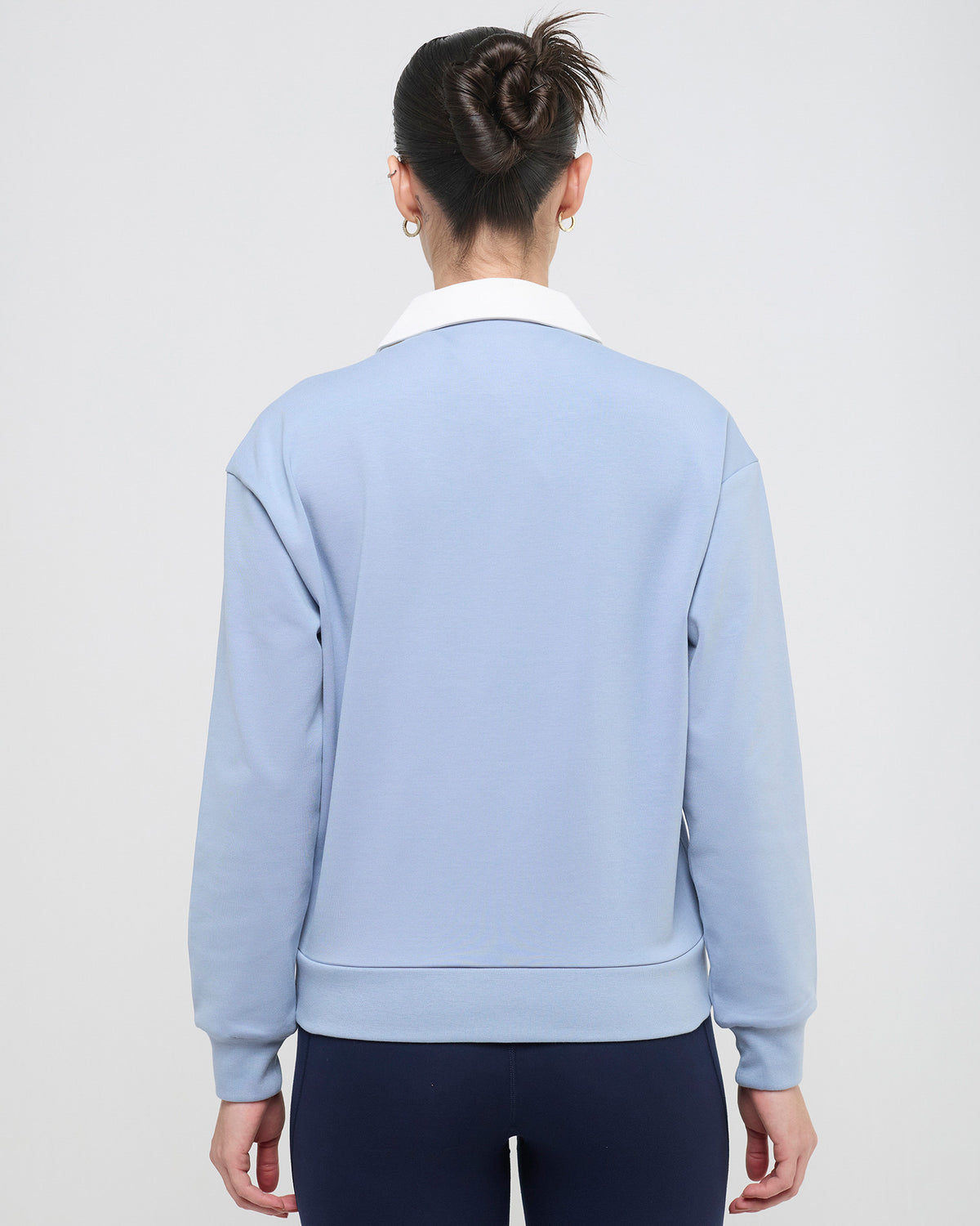 Vintage Polo Neck Sweatshirt