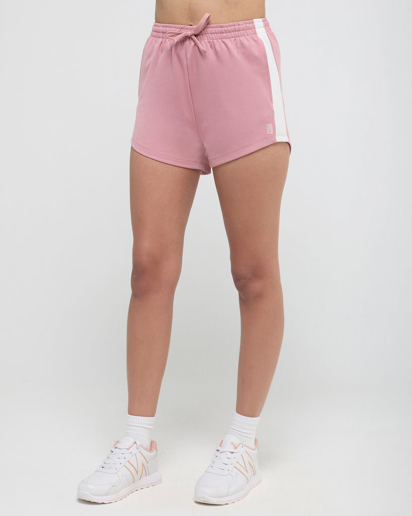 Hunnit Vintage White Stripe Shorts Vintage White Stripe Shorts