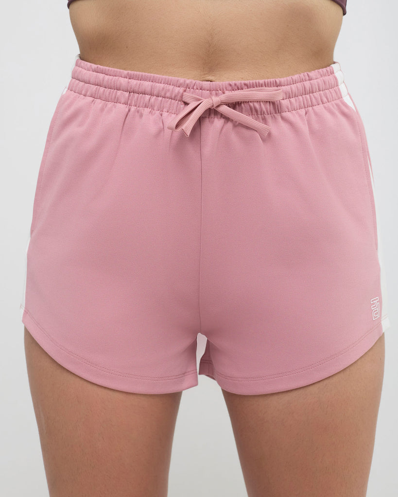 Hunnit Vintage White Stripe Shorts Vintage White Stripe Shorts