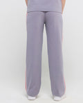 Wave Polo Neck with Straight Pants Co-ord Set