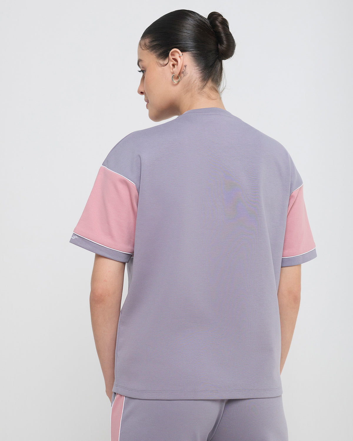 Wave Crewneck Half Sleeve Top