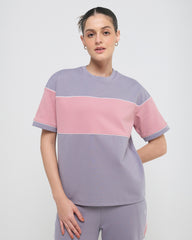 Wave Crewneck Half Sleeve Top