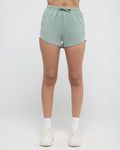 Vintage White Stripe Shorts