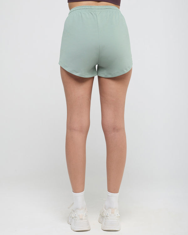Vintage White Stripe Shorts