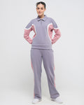 Wave Polo Neck Sweatshirt - 1/4th Zipper
