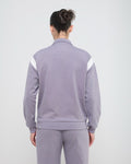 Wave High Neck Sweatshirt and Straight Pants Co-ord Set