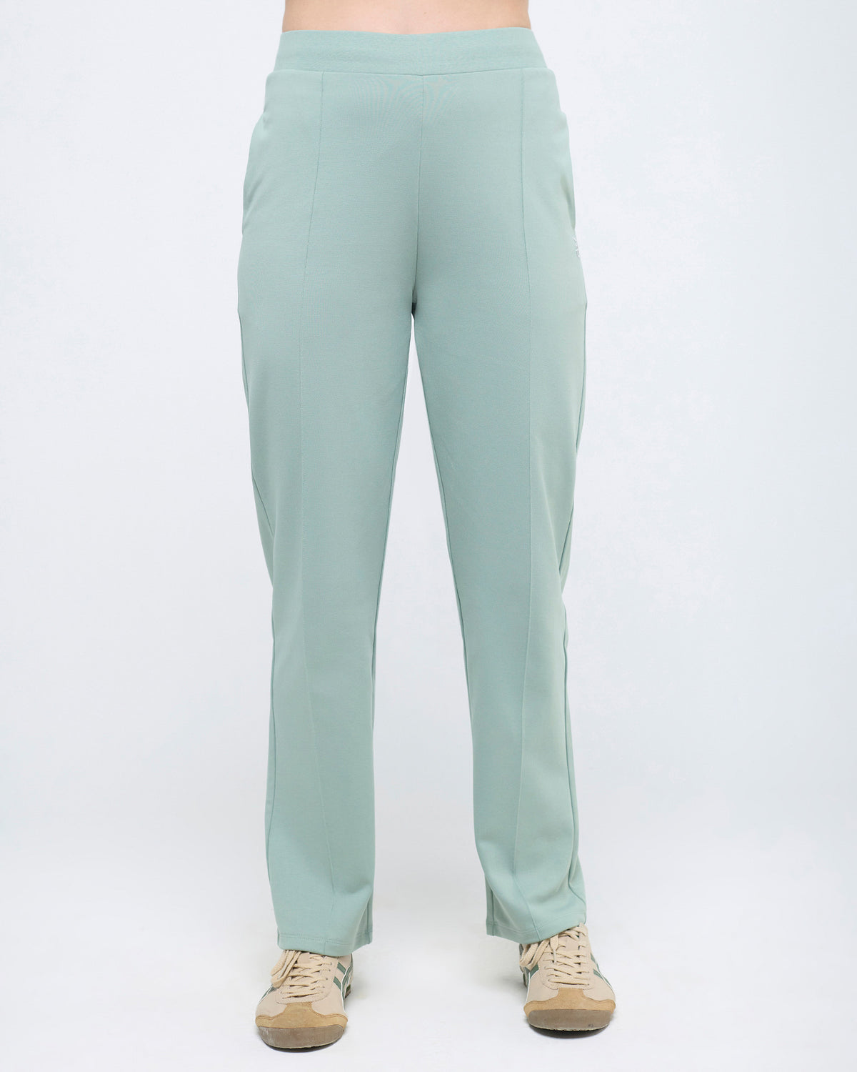 Essential Polo Neck Half Sleeve & Straight pants co-ord set