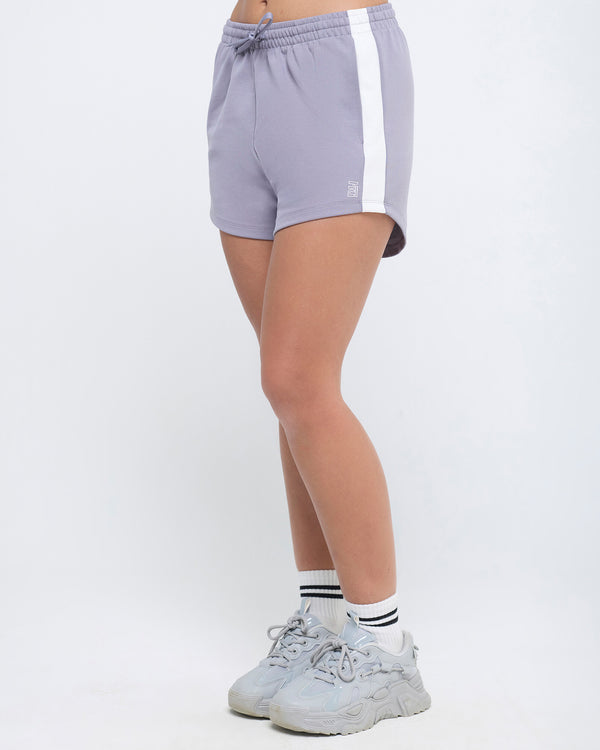 Vintage Polo Neck Sweatshirt and Shorts Co-ord Set