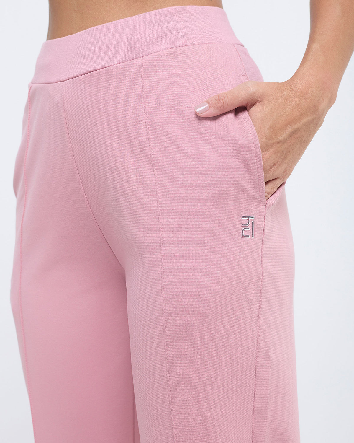 Essential Polo Neck Half Sleeve & Straight pants co-ord set