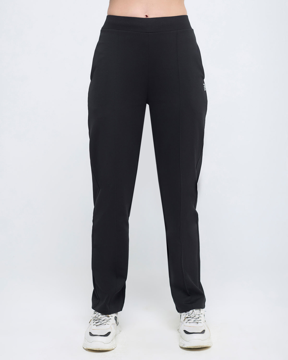 Essential Polo Neck Half Sleeve & Straight pants co-ord set