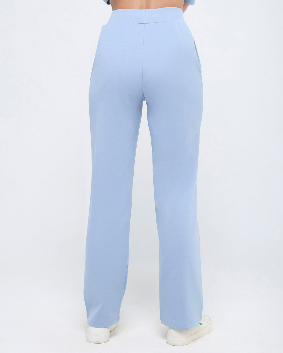 Essential Polo Neck Half Sleeve & Straight pants co-ord set